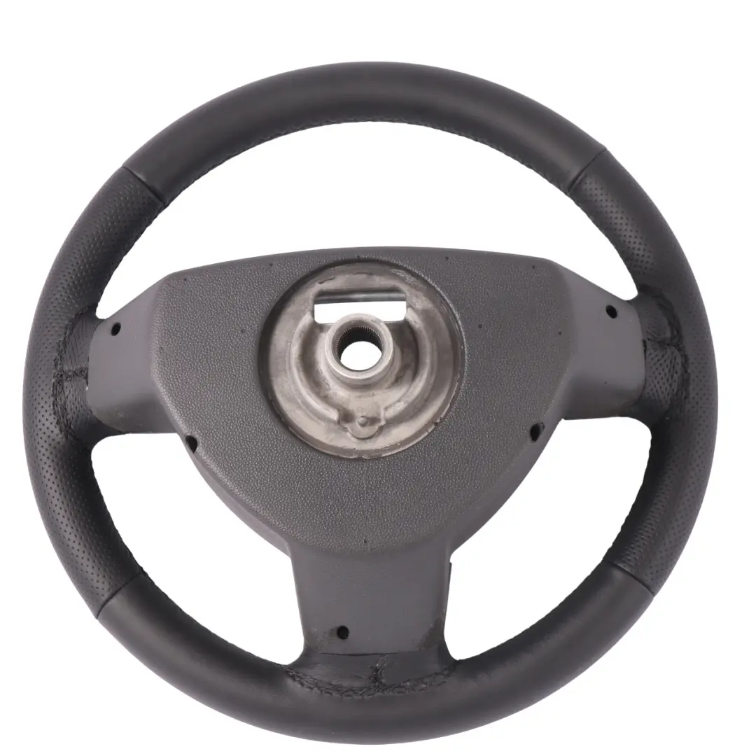 Leather Steering Wheel Multifunction to Vauxhall Astra H NEW Black with Part number 13138708 Vauxhall Astra H NEW Black Leather Steering Wheel Multifunction - SKU 13138708-1 - Part number 13138708