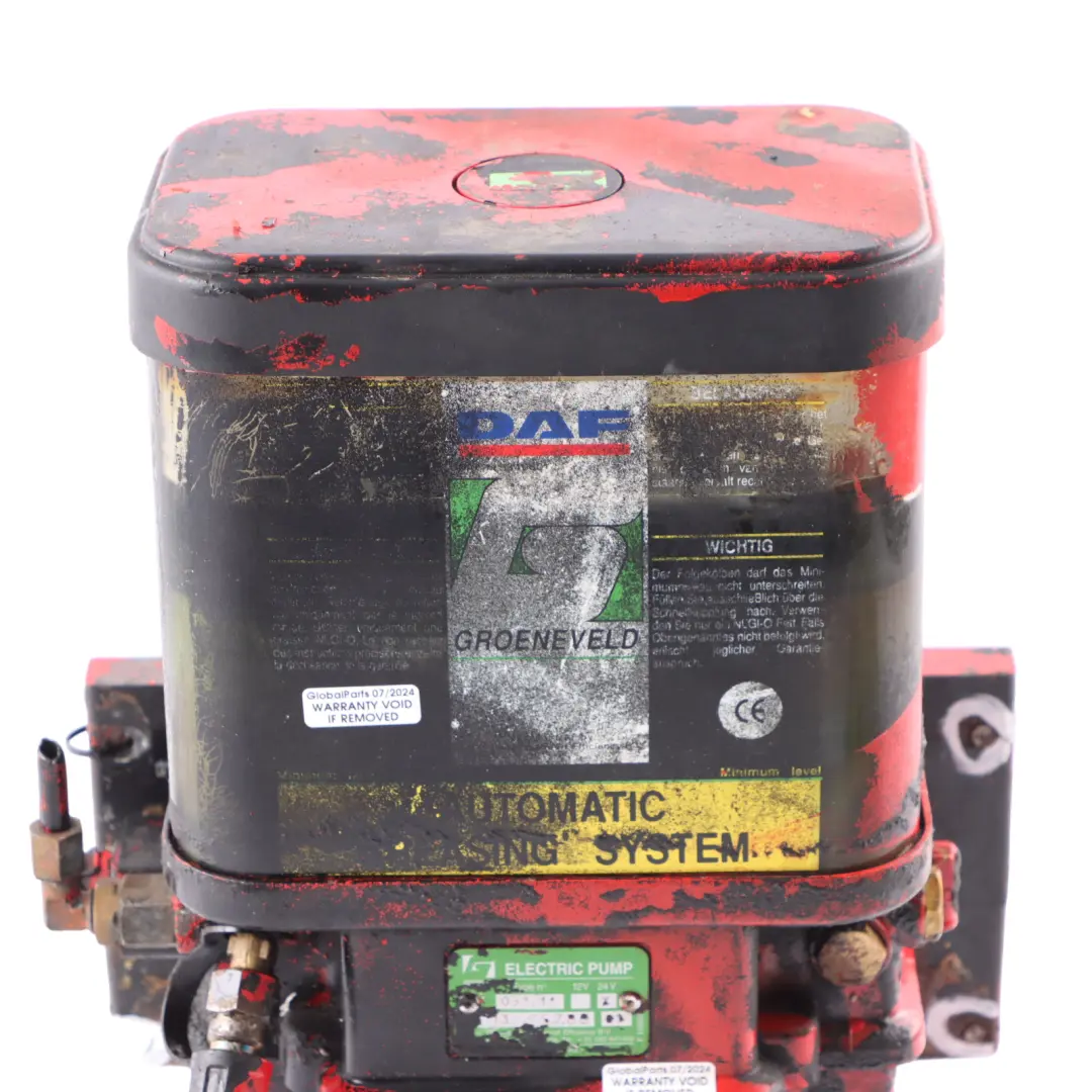 DAF 85CF Oil Greasing Pump Grease Lubrication Automatic System Pump - SKU 1340801 - Part number 1340801