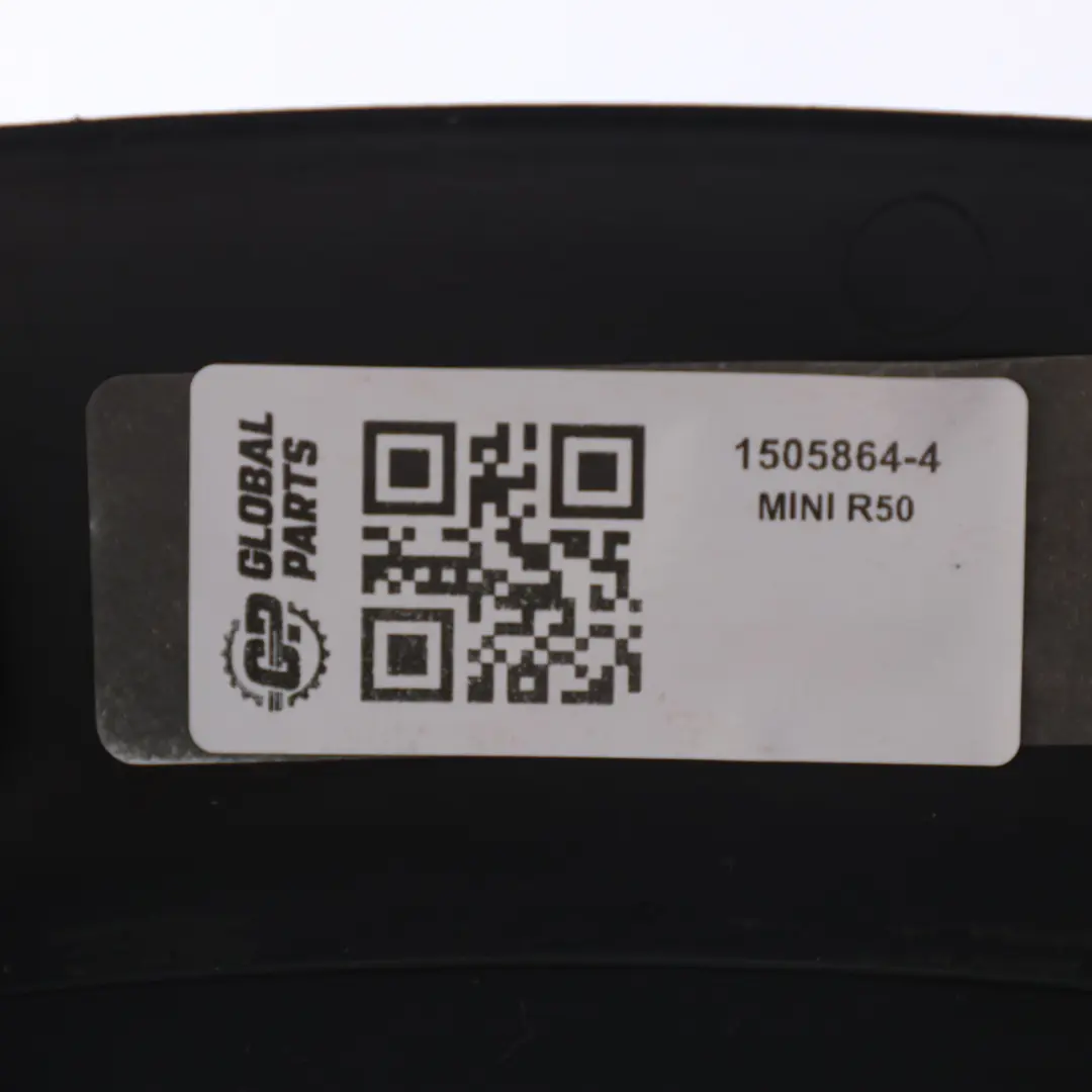 Arco de Rueda Delantero Derecho Negro para Mini Cooper One R50 R52 R53 4 con número de pieza 1505864 Mini Cooper One R50 R52 R53 4 Arco de Rueda Delantero Derecho Negro - SKU 1505864-4 - Número de pieza 1505864
