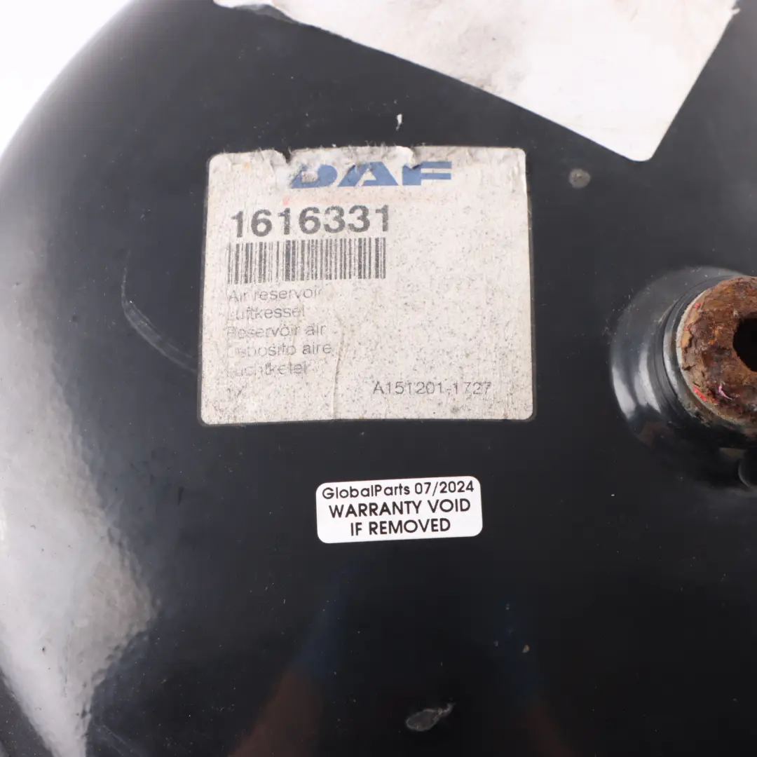 DAF 85CF Air Reservoir Tank Pneumatic Suspension System Tank Pump - SKU 1616331 - Part number 1616331