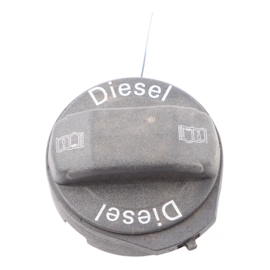 Skoda Octavia II Couvercle de réservoir de carburant noir - SKU 1J0201553AC - Numéro de pièce 1J0201553AC