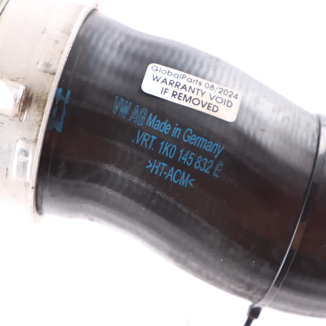 Volkswagen Touran 1T 2.0 TDI Intake Hose Air Charge Intercooler Pipe - SKU 1K0145832E-1 - Part number 1K0145832E
