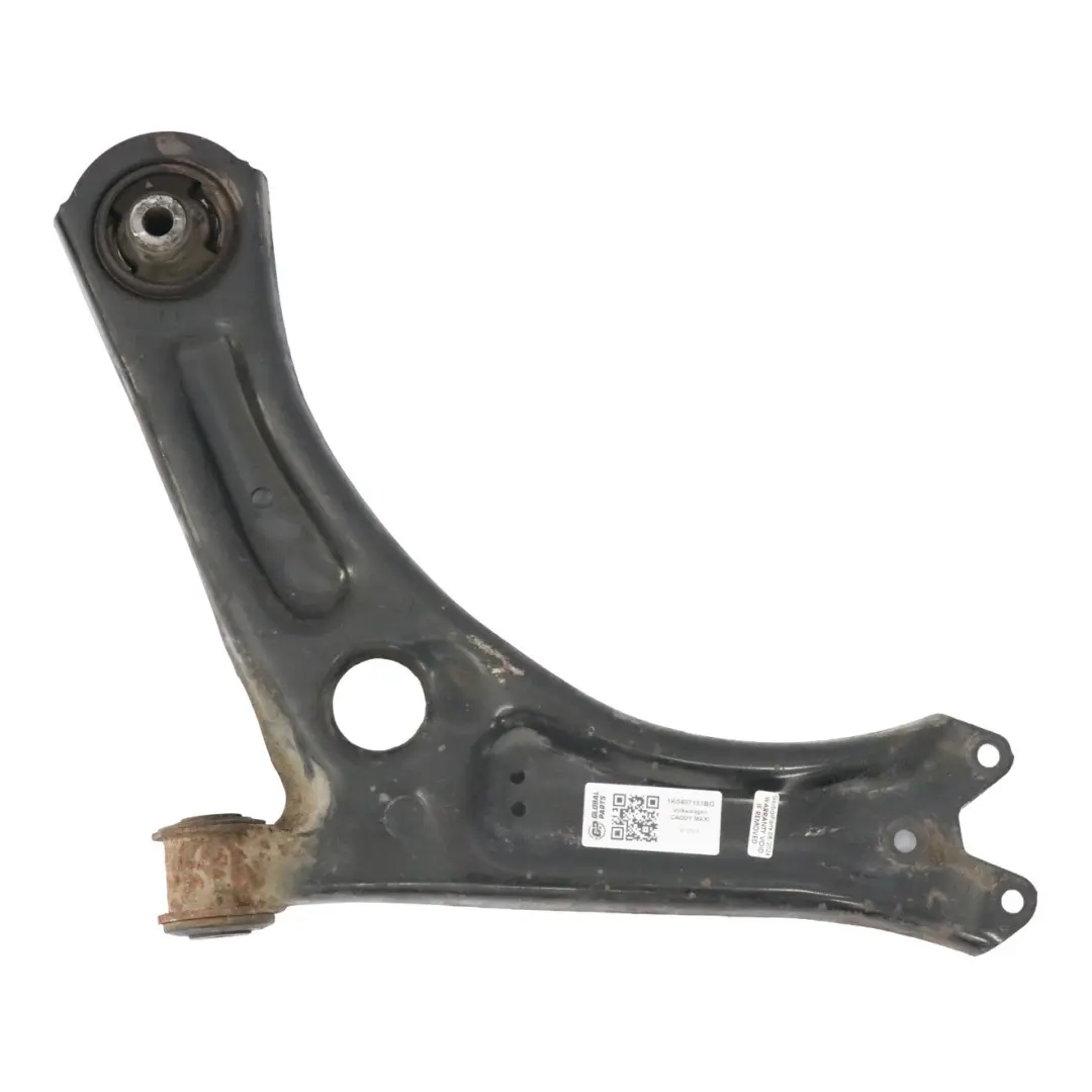Control Arm Front Left N/S Suspension Wishbone to Volkswagen Caddy with Part number 1K0407151BG Volkswagen Caddy Control Arm Front Left N/S Suspension Wishbone - SKU 1K0407151BG - Part number 1K0407151BG