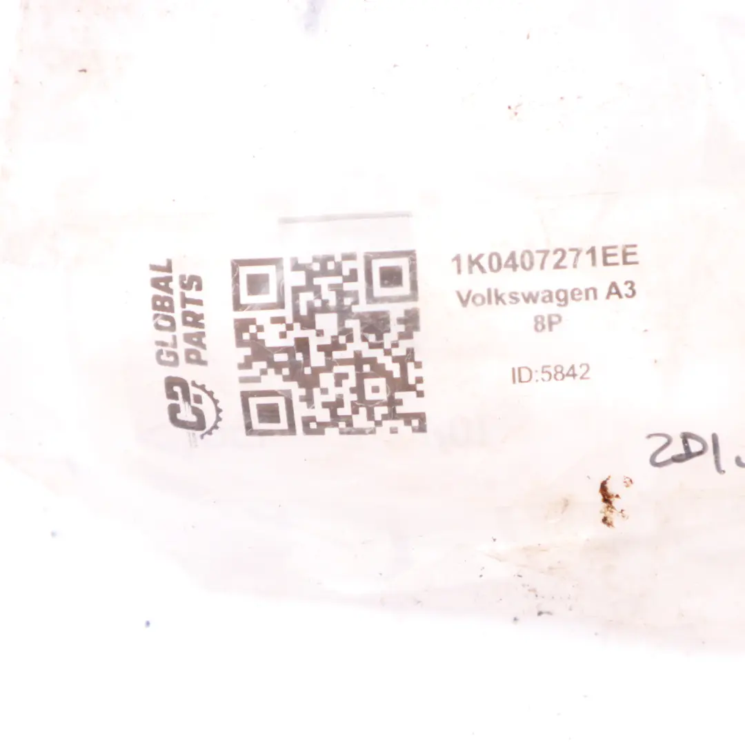 Albero trasmissione Audi A3 8P Volkswagen Golf 5 anteriore sinistro - SKU 1K0407271EE - Numero di parte 1K0407271EE