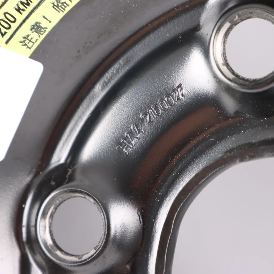 Koło Zapasowe Stalowe R16 3,5J 125/70 do Audi A3 8P o numerze 1K0601027AL Audi A3 8P Koło Zapasowe Stalowe R16 3,5J 125/70 - SKU 1K0601027AL - Numer Części 1K0601027AL