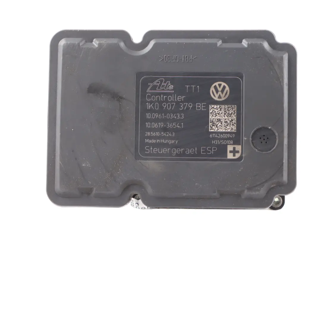 Pompe Frein ABS Module ESP Unité Freinage Hydraulique pour Audi A3 8P à propos du numéro de pièce 1K0614517CP Audi A3 8P Pompe Frein ABS Module ESP Unité Freinage Hydraulique - SKU 1K0614517CP - Numéro de pièce 1K0614517CP