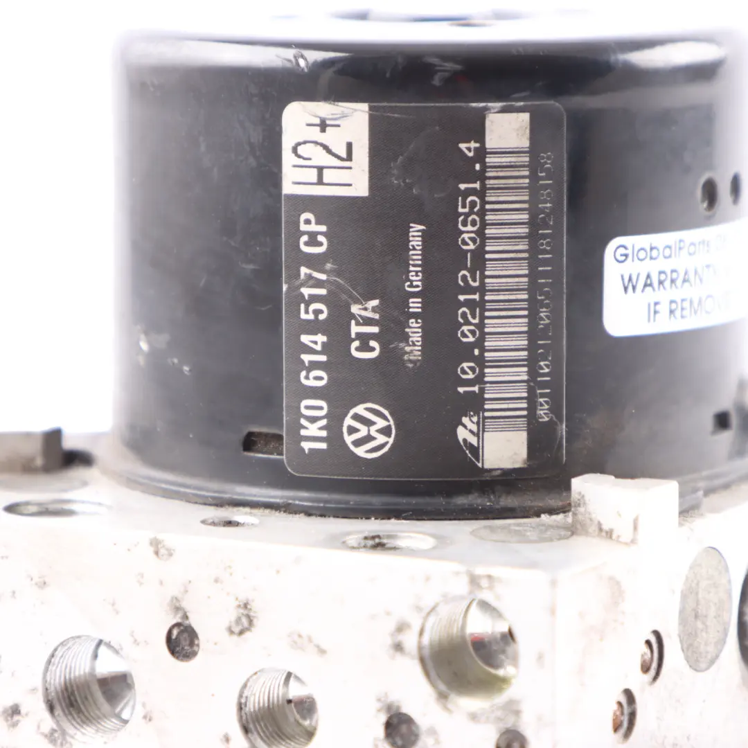 Audi A3 8P Brake Pump ABS ESP Module Hydraulic Control Braking Unit - SKU 1K0614517CP - Part number 1K0614517CP
