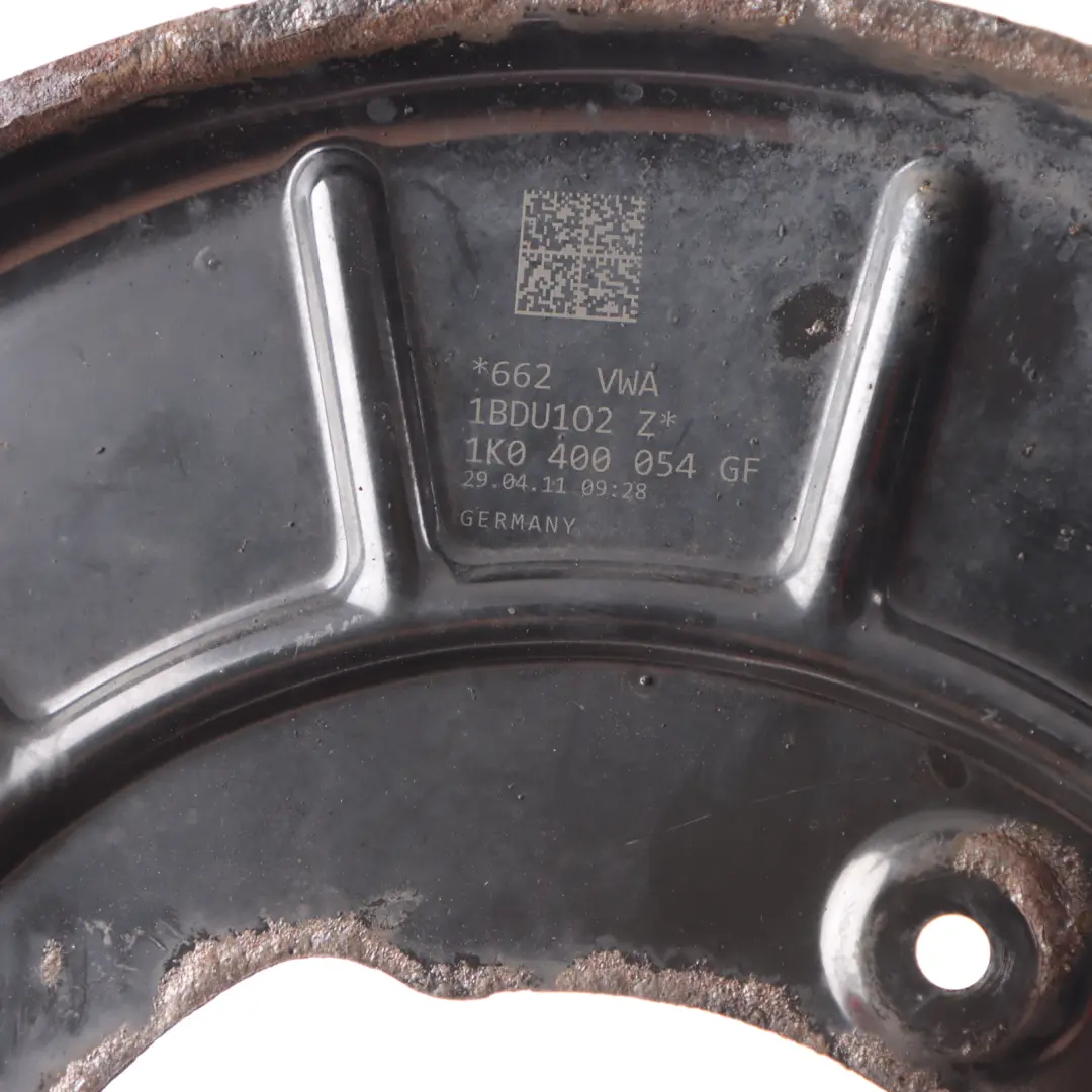 Brake Disc Plate Audi A3 8P VW Golf 6 Front Right O/S Protection to with Part number 1K0615312F Brake Disc Plate Audi A3 8P VW Golf 6 Front Right O/S Protection - SKU 1K0615312F - Part number 1K0615312F