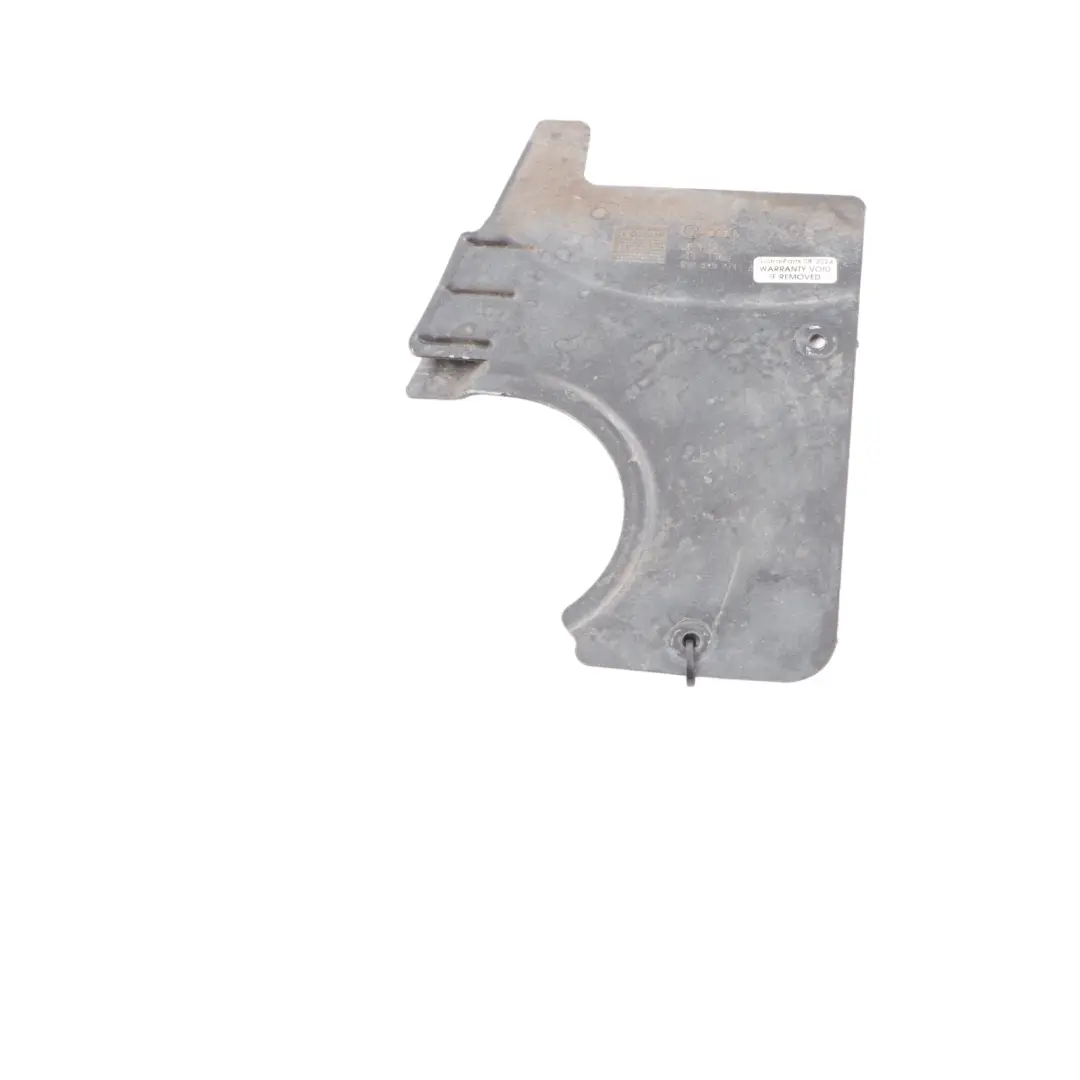 Under Tray Panel Audi A3 8P VW Golf 5 Underbody Guard Front Left N/S to with Part number 1K0825271A Under Tray Panel Audi A3 8P VW Golf 5 Underbody Guard Front Left N/S - SKU 1K0825271A - Part number 1K0825271A