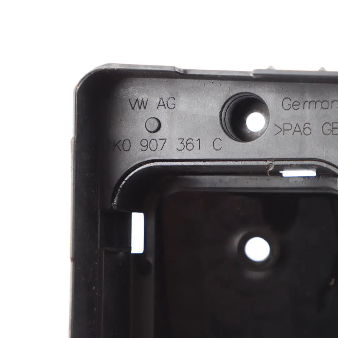 Main Relay Holder Fuse Box Support Bracket Mount to Audi A3 8P with Part number 1K0907361C Audi A3 8P Main Relay Holder Fuse Box Support Bracket Mount - SKU 1K0907361C - Part number 1K0907361C