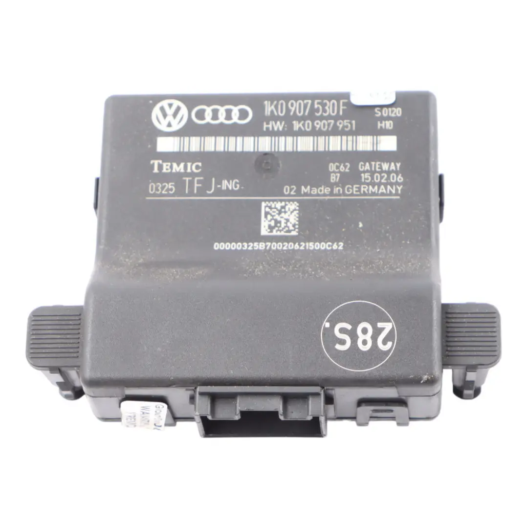 Volkswagen Touran 1T Central Gateway Module Control Unit Lear - SKU 1K0907530F - Numero di parte 1K0907530F