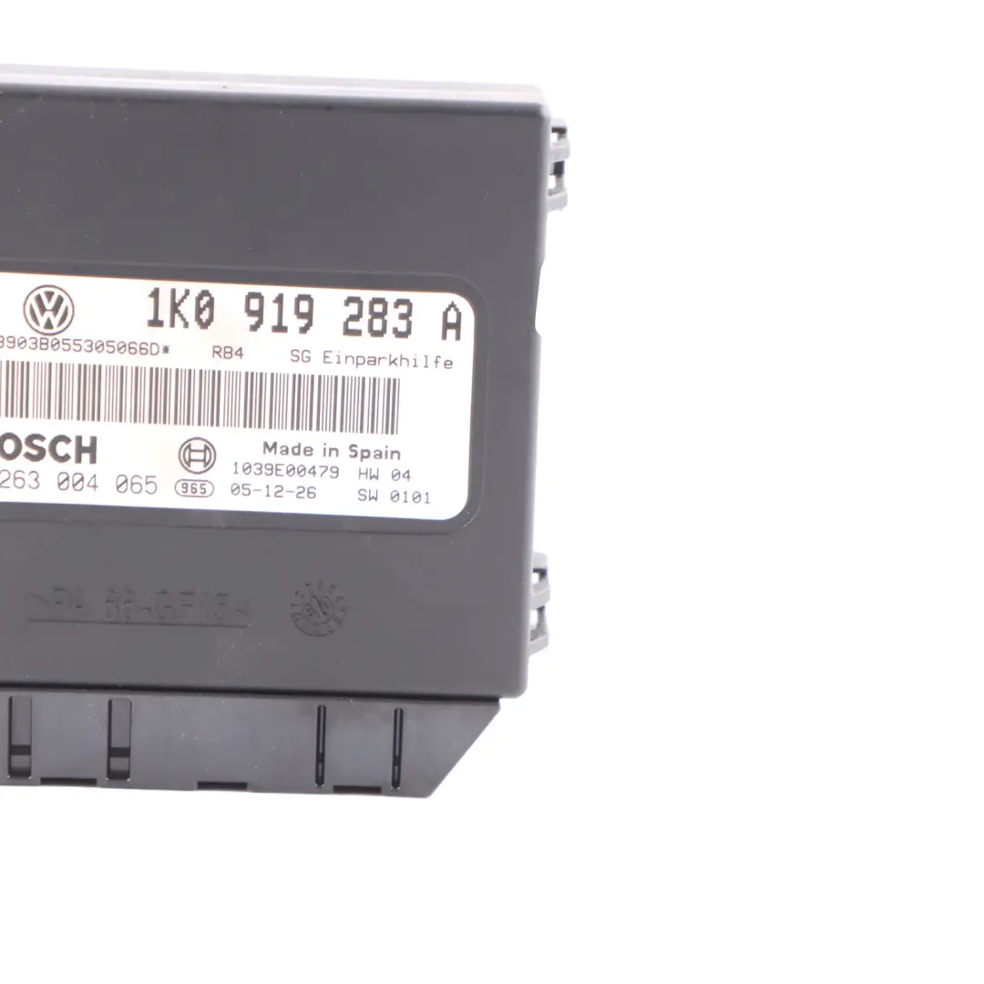 Módulo De Control De Aparcamiento Sensor para Volkswagen Touran 1T con número de pieza 1K0919283A Volkswagen Touran 1T Módulo De Control De Aparcamiento Sensor - SKU 1K0919283A - Número de pieza 1K0919283A