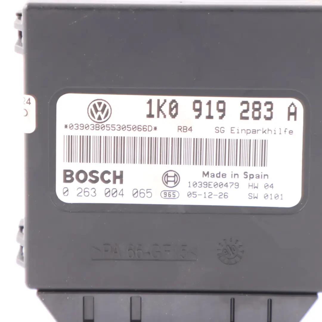 Volkswagen Touran 1T Park Steuer Gerät Modul Sensor - SKU 1K0919283A - Teilenummer 1K0919283A