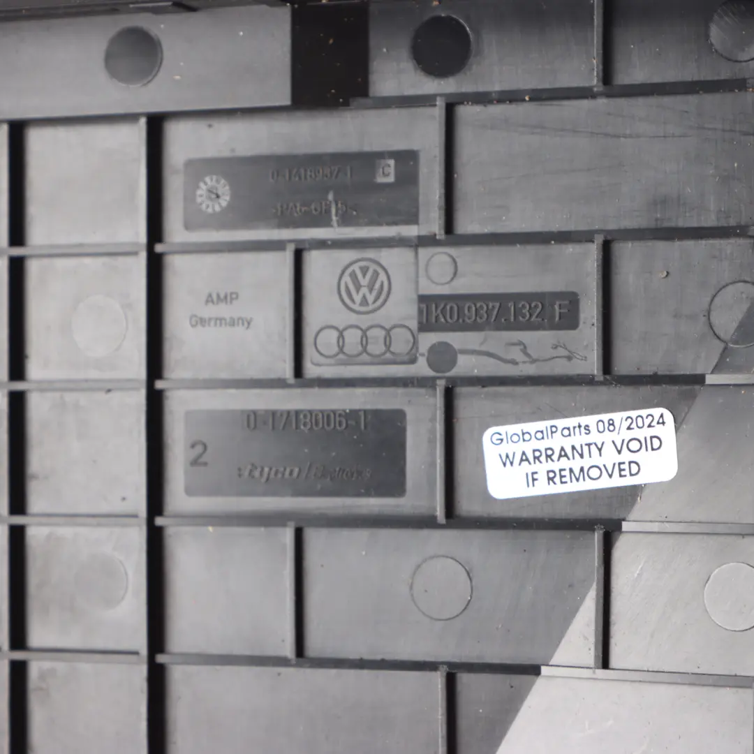 Vw Golf 5 Audi A3 8P Seat Leon 1P1 Fuse Box Cover Trim Panel Housing - SKU 1K0937132F - Part number 1K0937132F