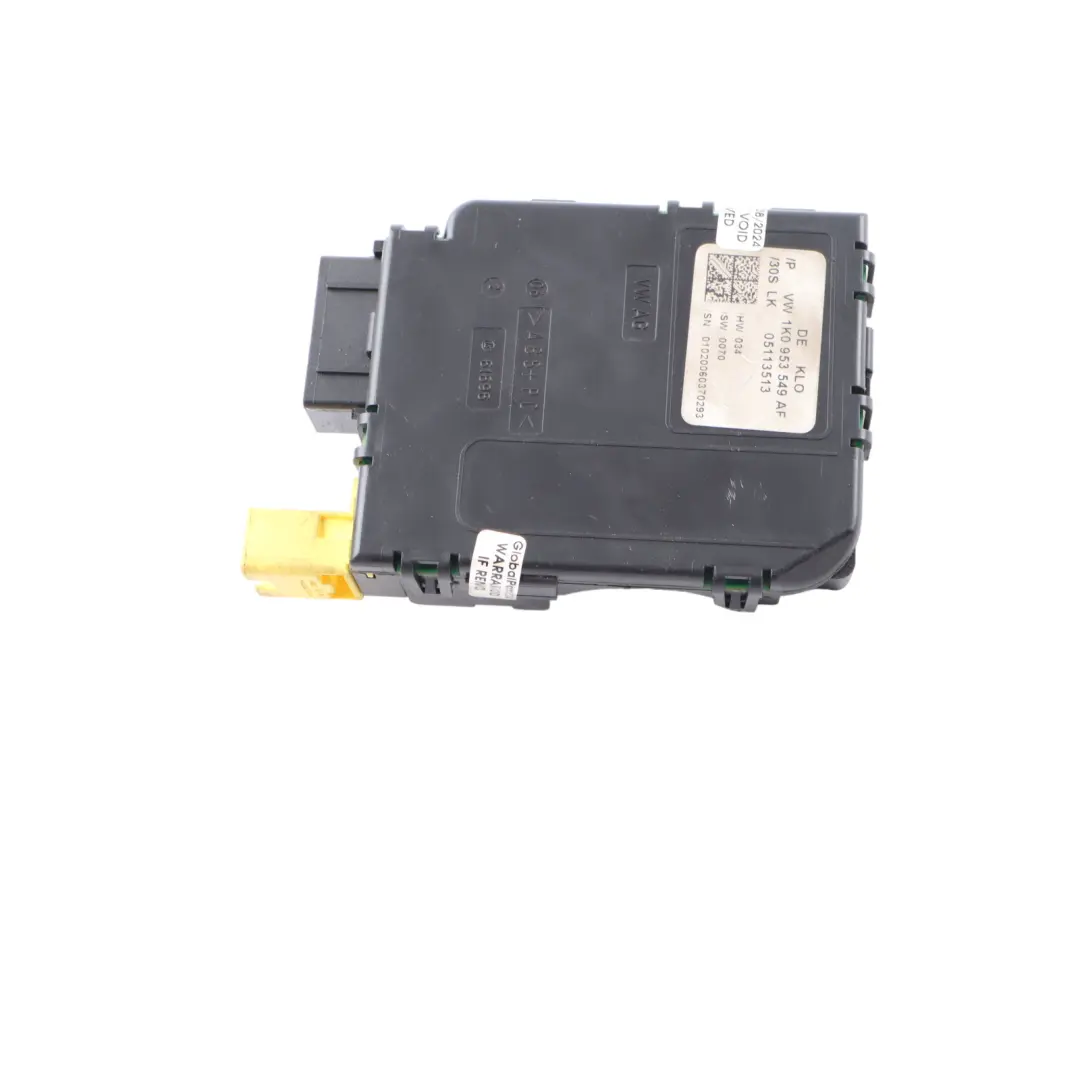 Steering Angle Steering Wheel Column Control Module ECU VW TOURAN 1T - SKU 1K0953549AF - Part number 1K0953549AF