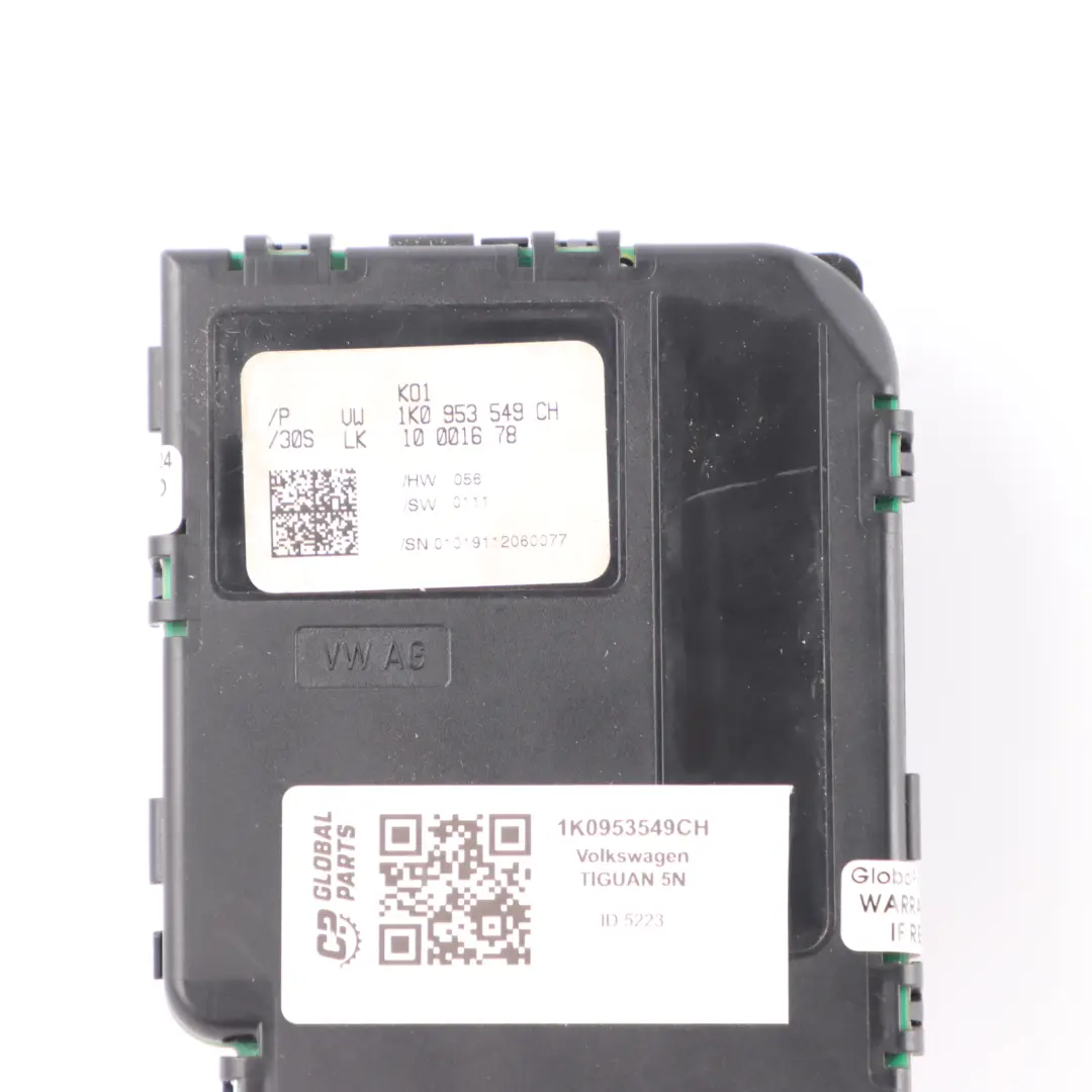 VW Tiguan 5N Angle Steering Wheel Column Sensor Control Module - SKU 1K0953549CH - Part number 1K0953549CH