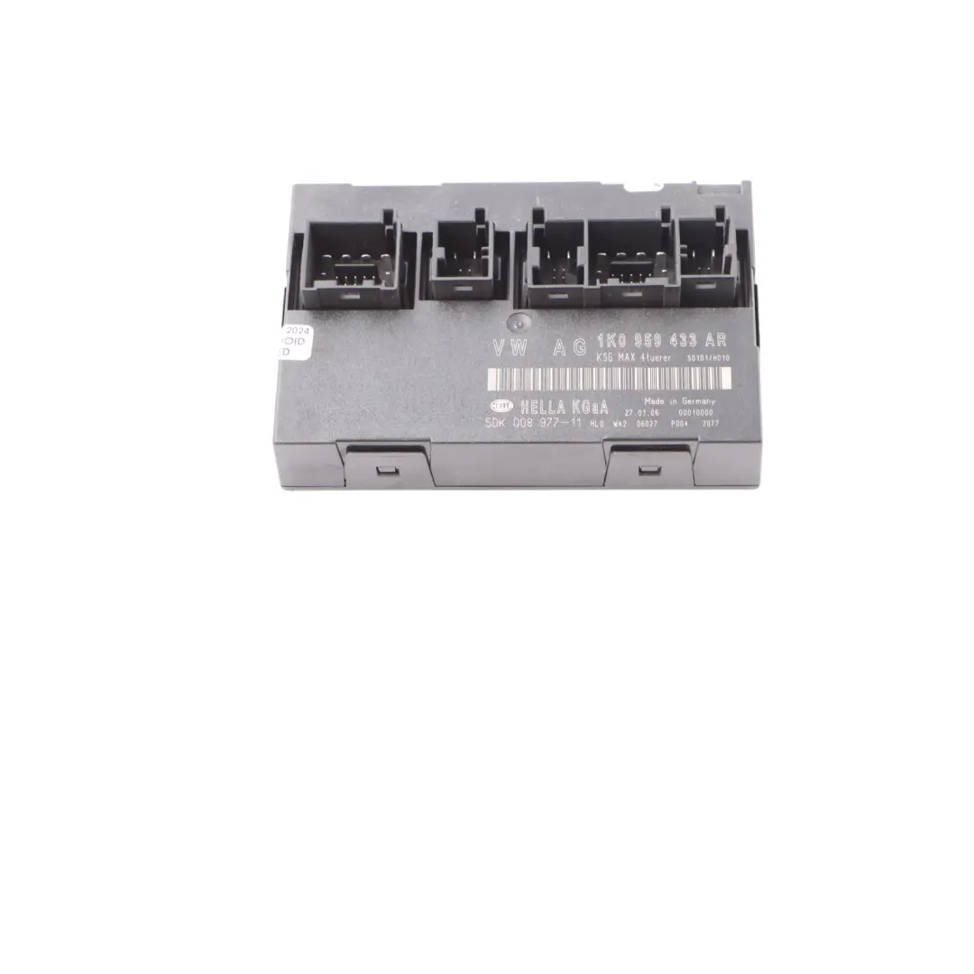 Volkswagen TOURAN 1T Body Control Comfort Unit Modulo BCM Unità ECU - SKU 1K0959433AR - Numero di parte 1K0959433AR