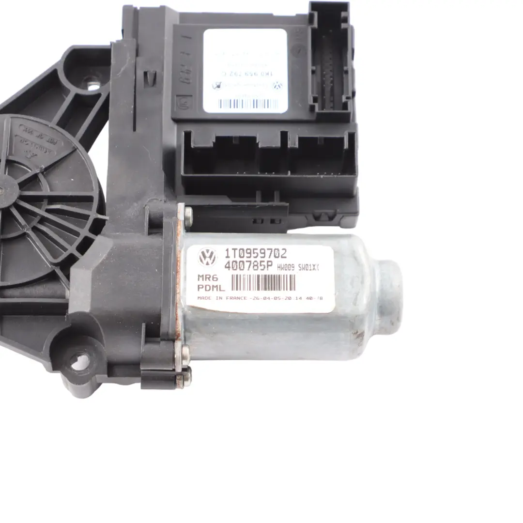 VW Volkswagen Touran 1T Front Left N/S Side Window Regulator Motor - SKU 1K0959792C - Part number 1K0959792C