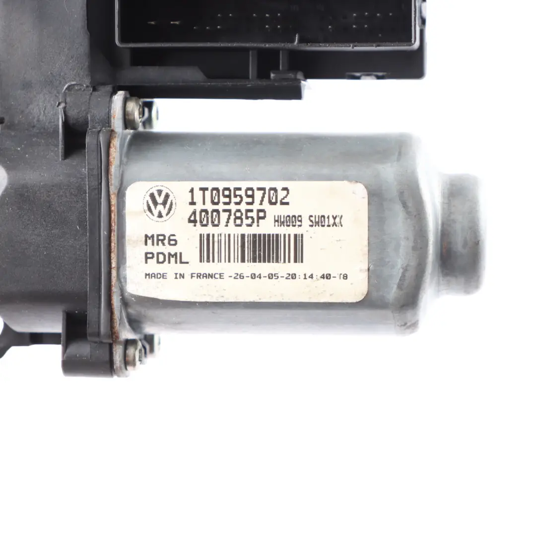 VW Volkswagen Touran 1T Front Left N/S Side Window Regulator Motor - SKU 1K0959792C - Part number 1K0959792C