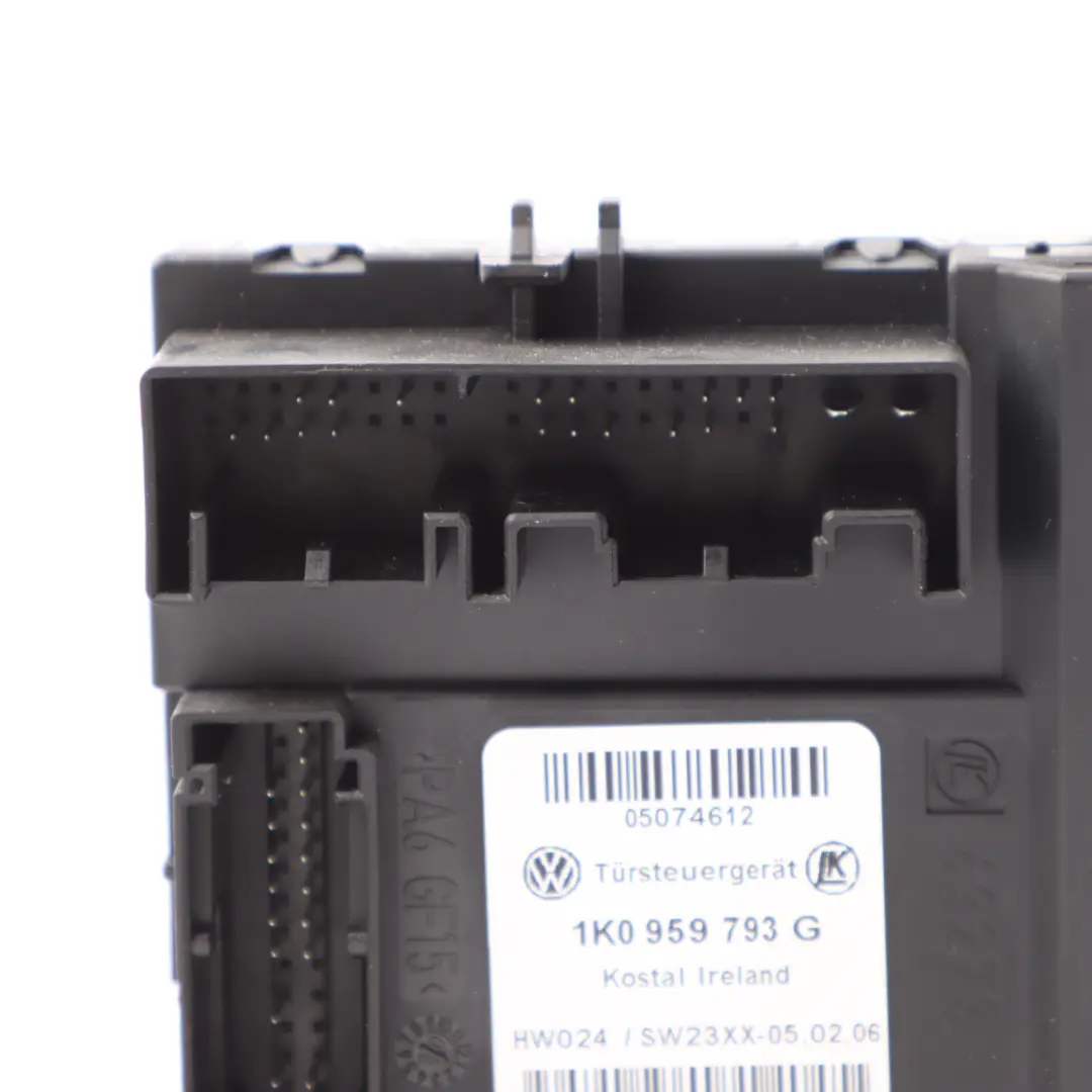 Volkswagen Touran 1T Modulo Alzacristalli Unità Regolatore - SKU 1K0959793G - Numero di parte 1K0959793G
