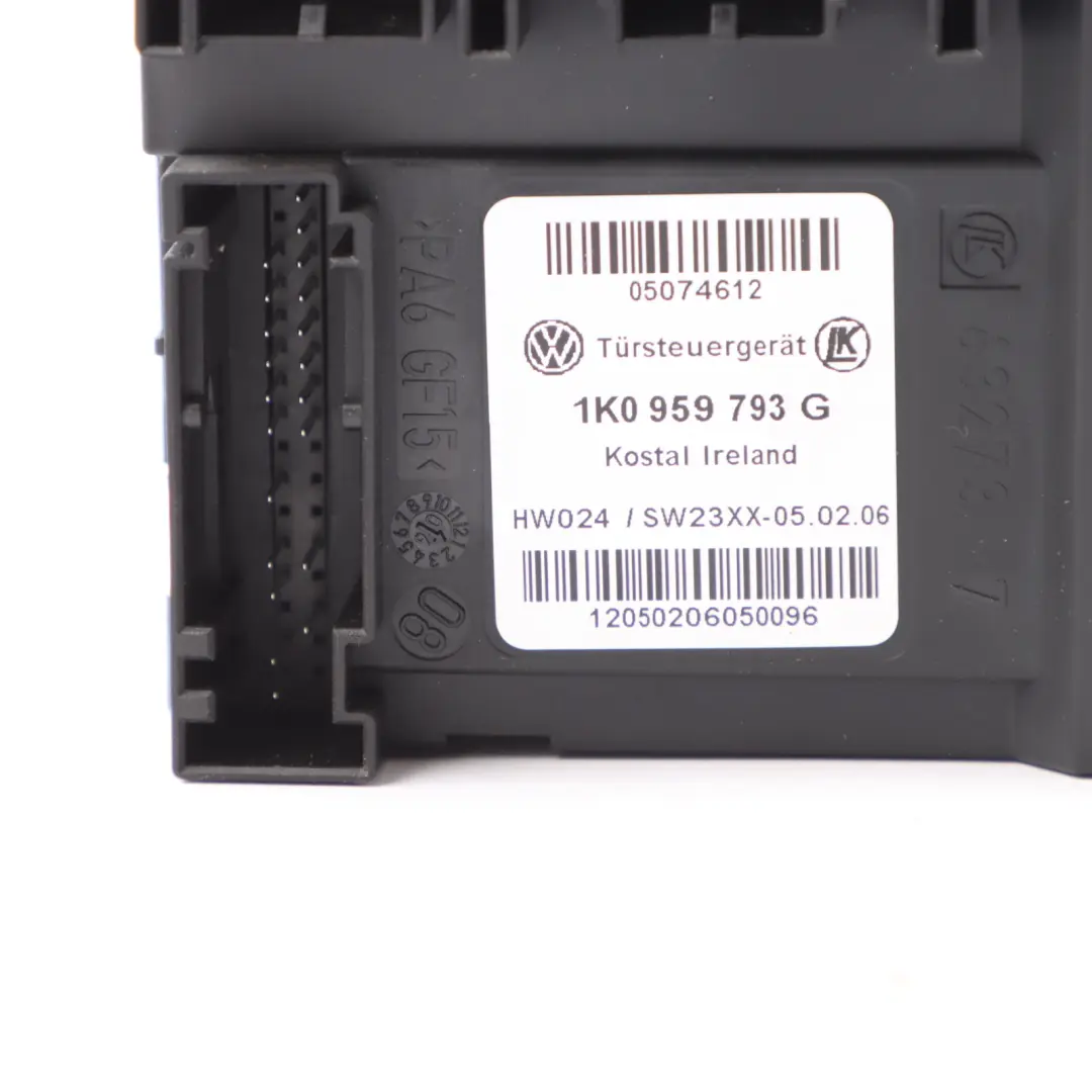 Volkswagen Touran 1T Moduł Regulatora Podnośnika Szyby - SKU 1K0959793G - Numer Części 1K0959793G
