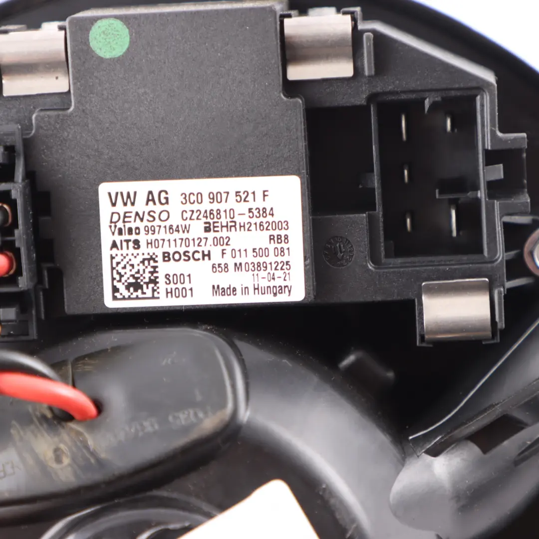 Volkswagen Touran 1T Heater Blower Motor Fan Heater Matrix Blower - SKU RHD-1K2820015G - Part number 1K2820015G