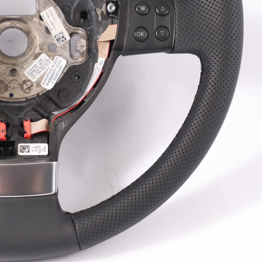 VW Volkswagen Golf 5 NEW Black Leather Steering Wheel Multifunction - SKU 1Q0419091K-1 - Part number 1Q0419091K