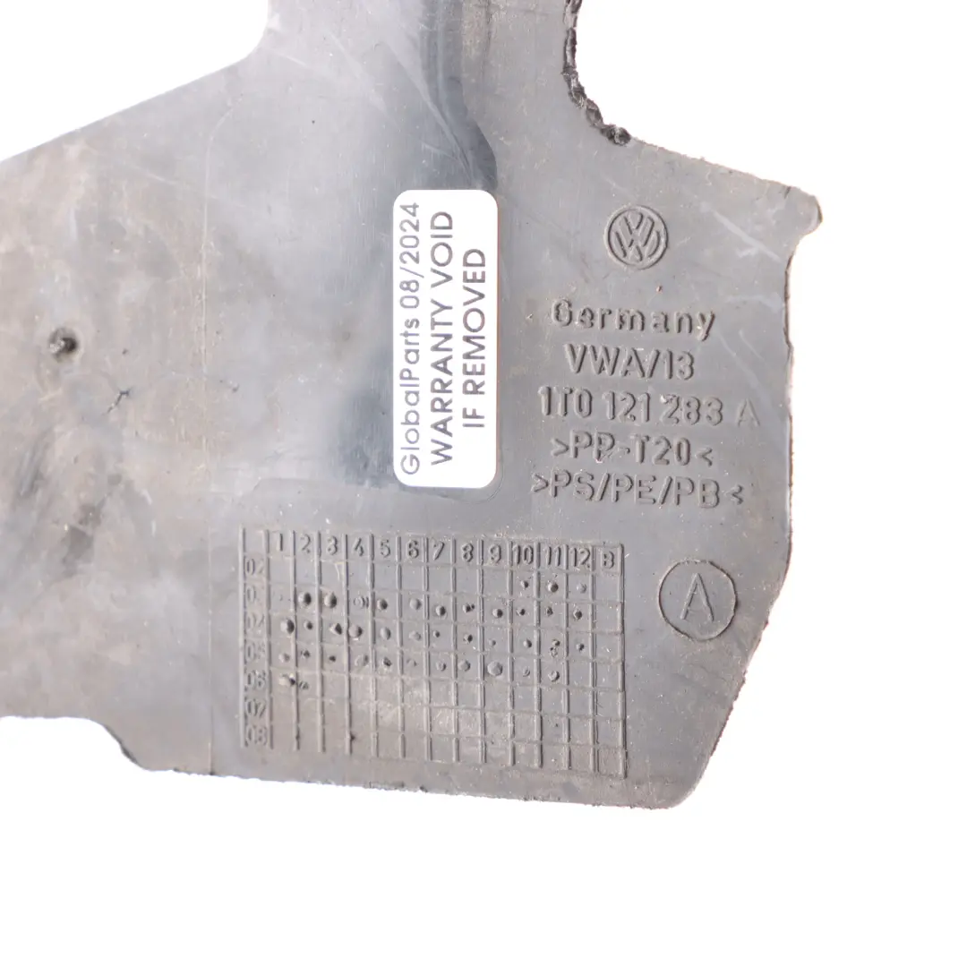 Volkswagen VW Touran 1T Air Intake Left N/S Channel Guide Duct - SKU 1T0121283A - Part number 1T0121283A