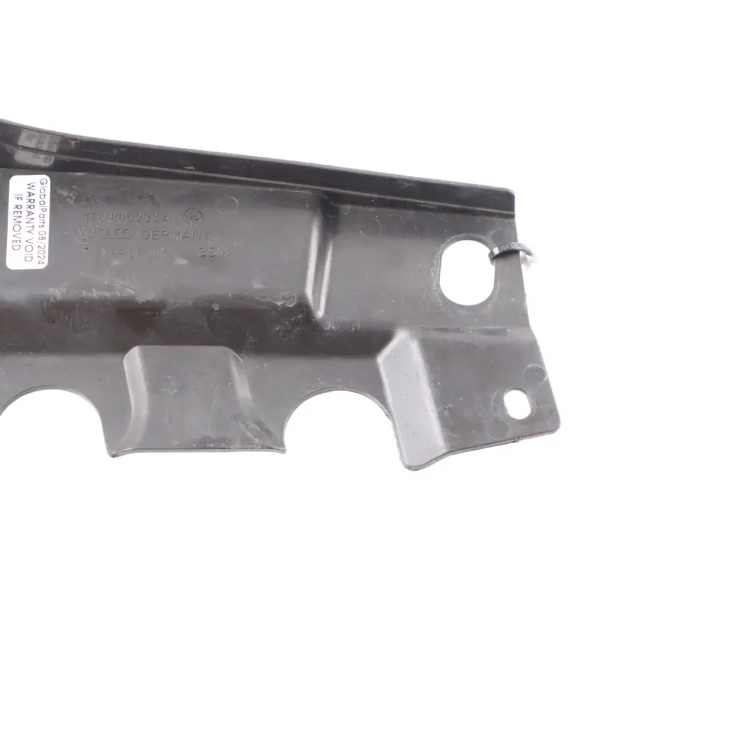 Windscreen Panel Mount Volkswagen VW Touran Left N/S Scuttle Bracket to with Part number 1T0805233A Windscreen Panel Mount Volkswagen VW Touran Left N/S Scuttle Bracket - SKU 1T0805233A - Part number 1T0805233A