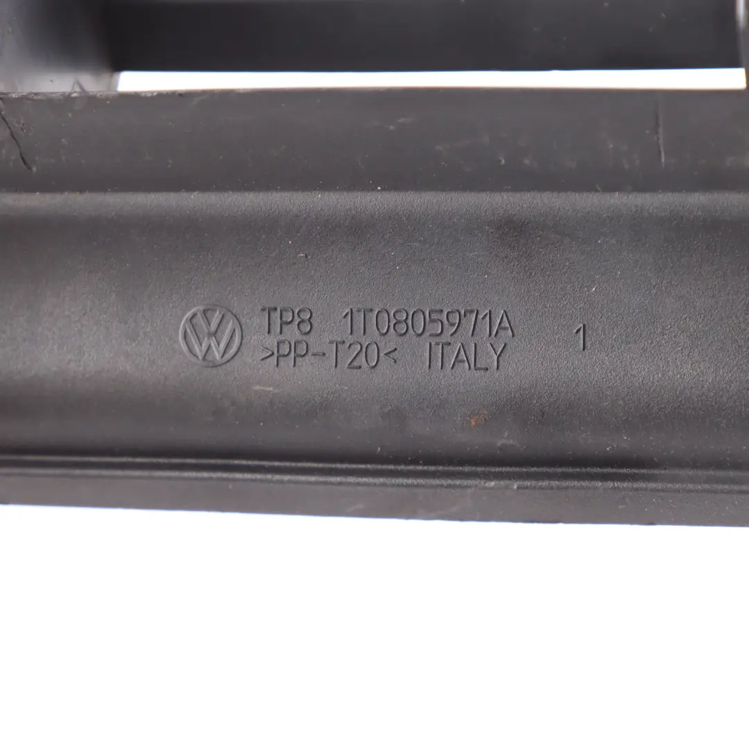 Volkswagen VW Touran 1T Panel Frontal Admisión Aire Guía Conducto - SKU 1T0805971A - Número de pieza 1T0805971A