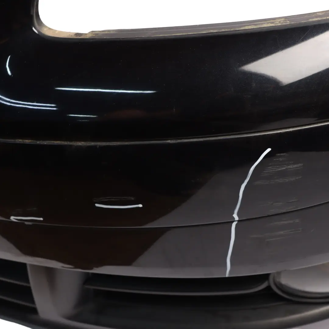  Front Bumper Volkswagen VW Touran 1T Front Trim Panel Cover Deep Black - C9X - SKU 1T0807217B-DBL - Part number 1T0807217B