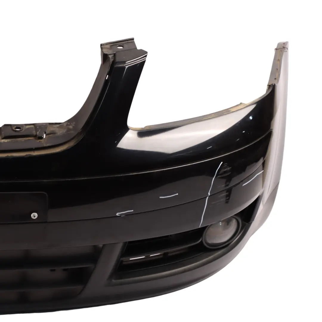Front Bumper Volkswagen VW Touran 1T Front Trim Panel Cover Deep Black - C9X to with Part number 1T0807217B Front Bumper Volkswagen VW Touran 1T Front Trim Panel Cover Deep Black - C9X - SKU 1T0807217B-DBL - Part number 1T0807217B