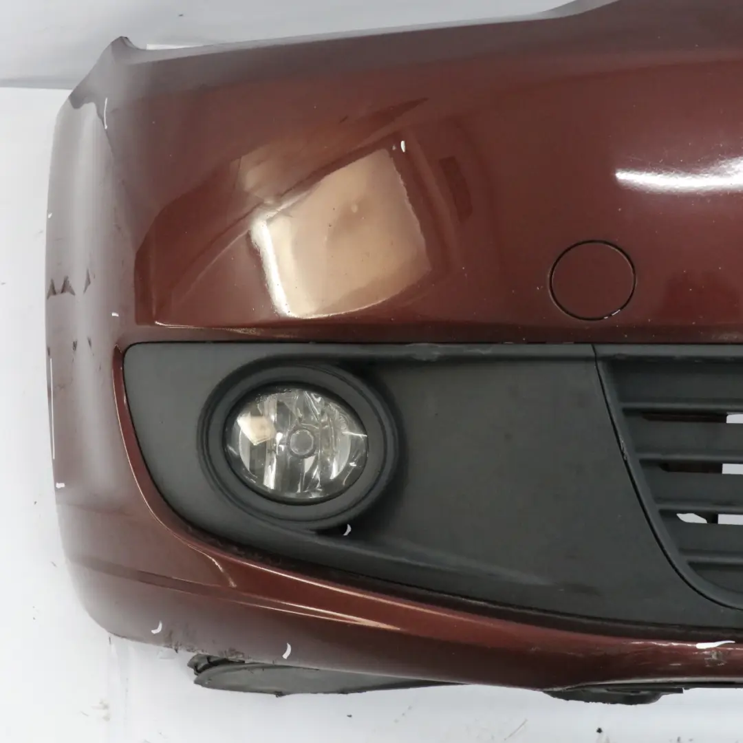 Front Bumper Volkswagen VW Caddy Touran Front Trim Panel Cover Lava Red - L3U to with Part number 1T0807221M Front Bumper Volkswagen VW Caddy Touran Front Trim Panel Cover Lava Red - L3U - SKU 1T0807221M-LAV - Part number 1T0807221M