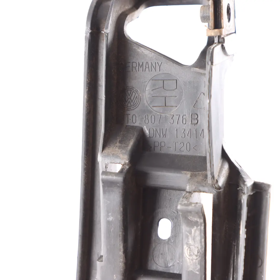 Bumper Bracket Right O/S Holder Mount Trim to Volkswagen Touran 1T Rear with Part number 1T0807376B Volkswagen Touran 1T Rear Bumper Bracket Right O/S Holder Mount Trim - SKU 1T0807376B - Part number 1T0807376B