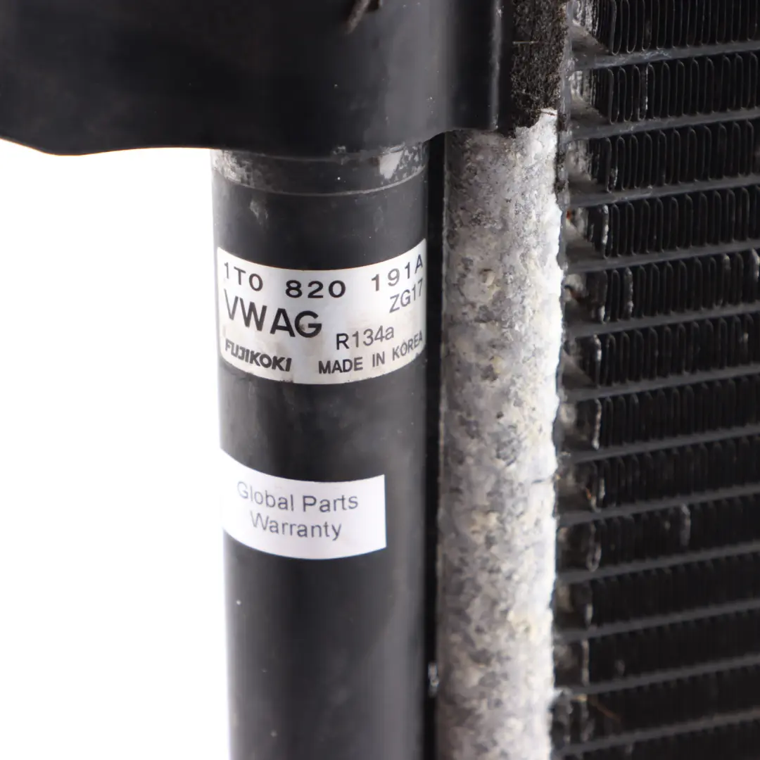 Tourant 1T Air Conditioning Cooling Radiator Condenser A/C to Volkswagen with Part number 1T0820191A Volkswagen Tourant 1T Air Conditioning Cooling Radiator Condenser A/C - SKU 1T0820191A - Part number 1T0820191A