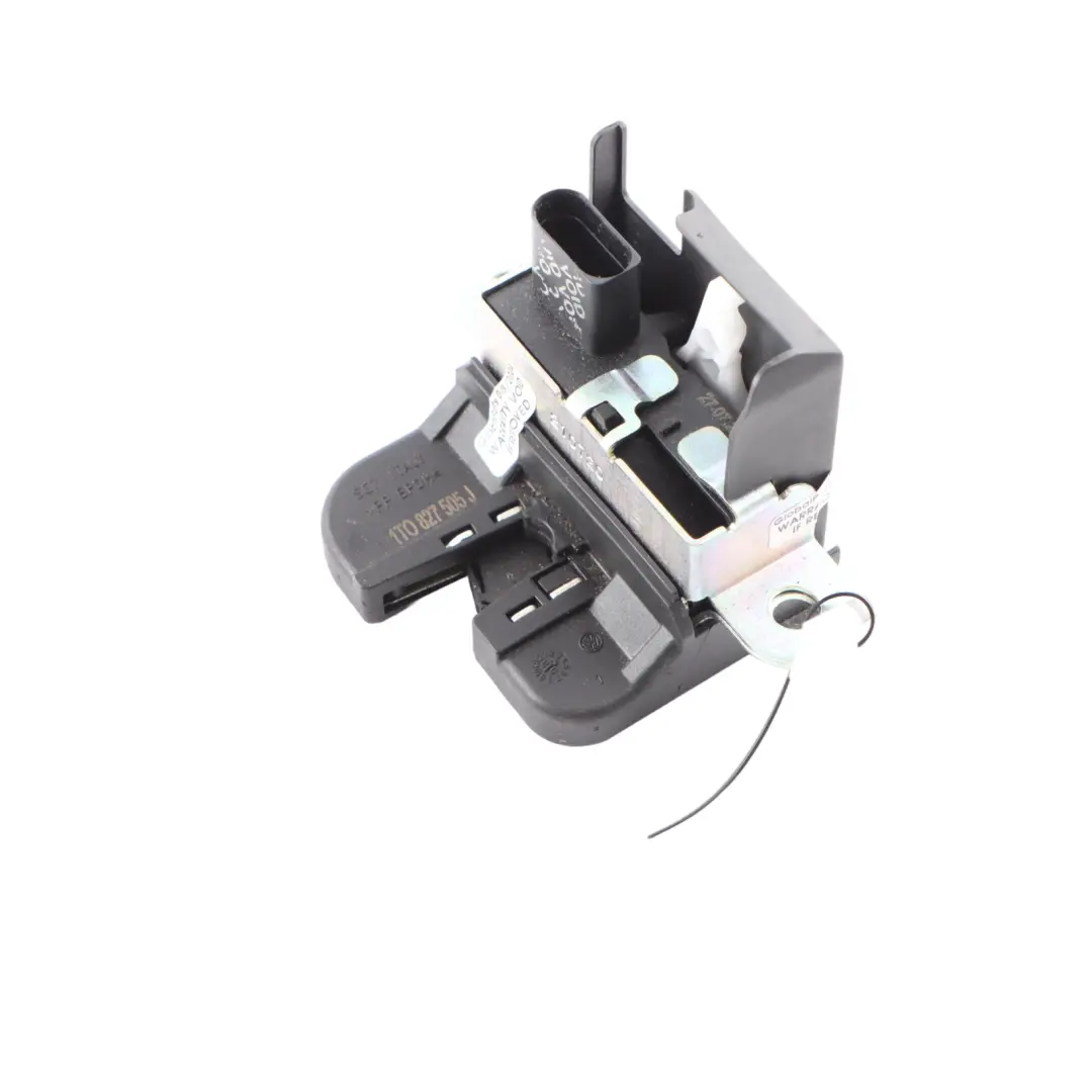 Boot Lock Latch Rear Mechanism to Volkswagen Touran 1T Tailgate with Part number 1T0827505J Volkswagen Touran 1T Tailgate Boot Lock Latch Rear Mechanism - SKU 1T0827505J - Part number 1T0827505J