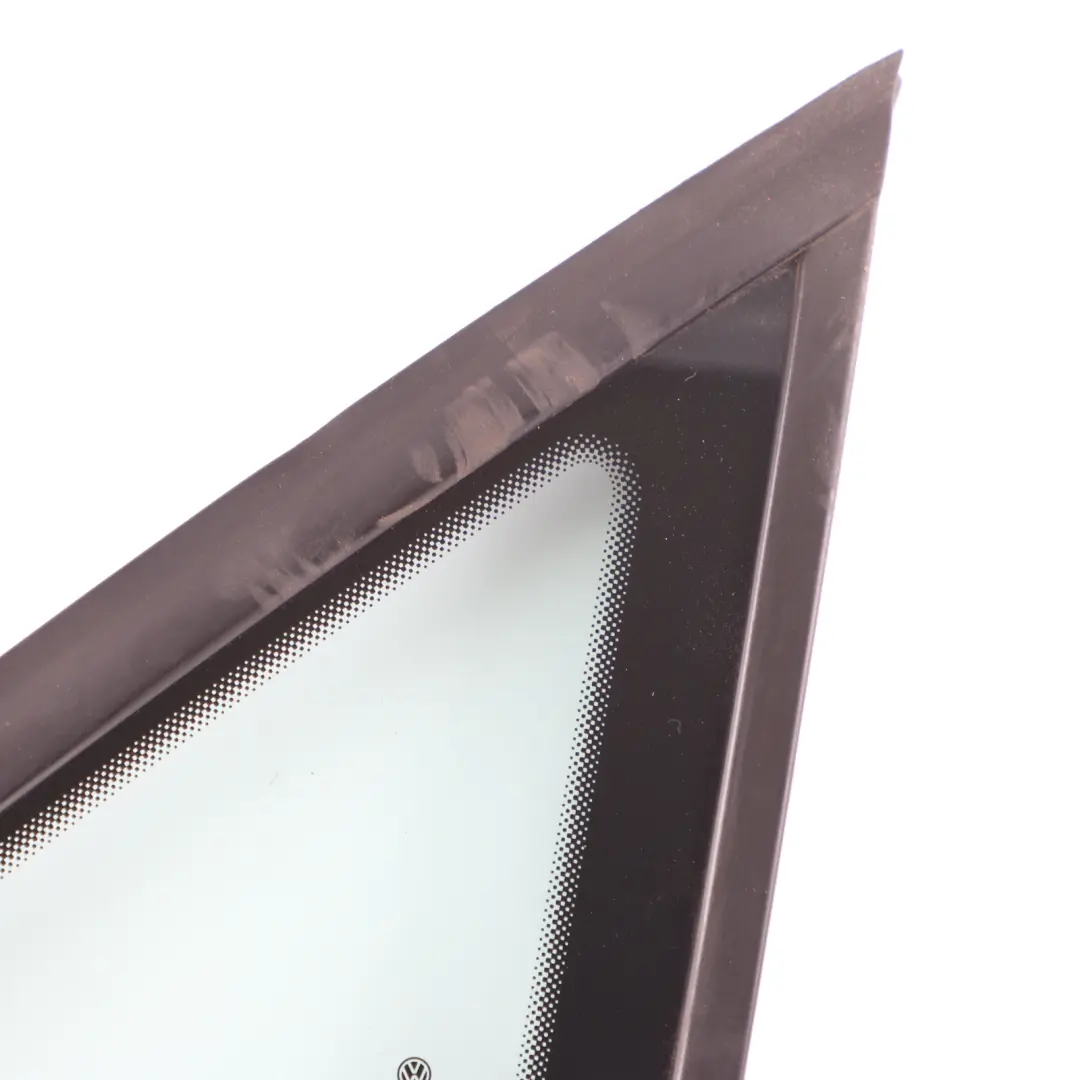 Volkswagen Touran 1T Quarter Window Front Door Left Side N/S Glass Triangle AS2 - SKU 1T0845411A - Part number 1T0845411