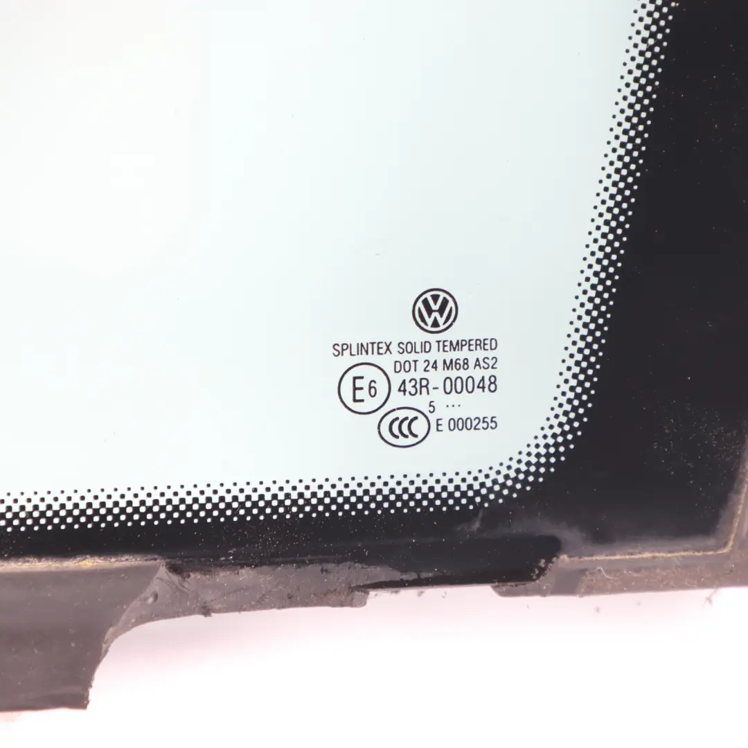 Quarter Window Front Door Left Side N/S Glass Triangle AS2 to Volkswagen Touran 1T with Part number 1T0845411 Volkswagen Touran 1T Quarter Window Front Door Left Side N/S Glass Triangle AS2 - SKU 1T0845411A - Part number 1T0845411