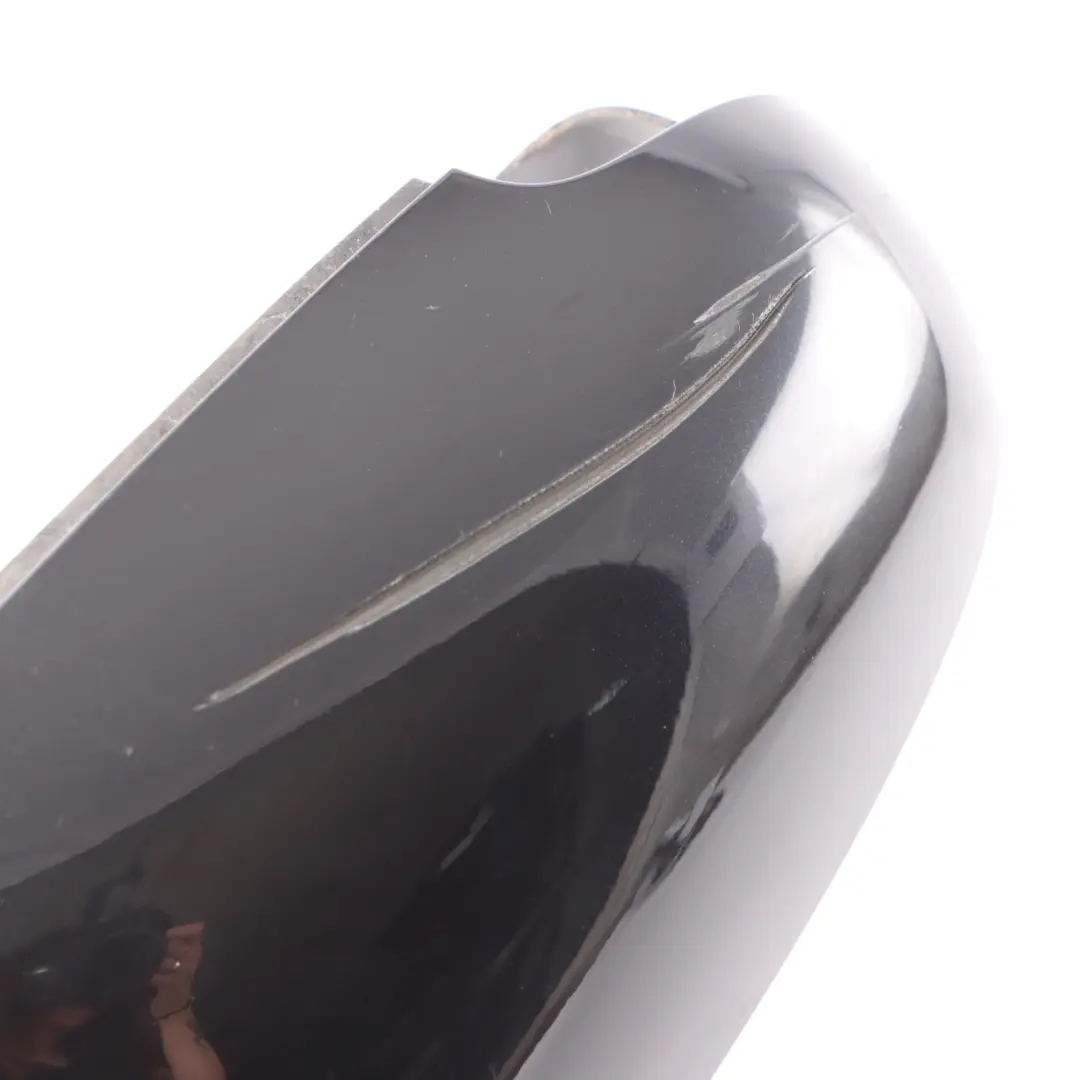 Wing Mirror Cover Volkswagen VW Touran 1T Right O/S Cap Casing Deep Black - C9X to with Part number 1T0857538A Wing Mirror Cover Volkswagen VW Touran 1T Right O/S Cap Casing Deep Black - C9X - SKU 1T0857538A-DBL - Part number 1T0857538A