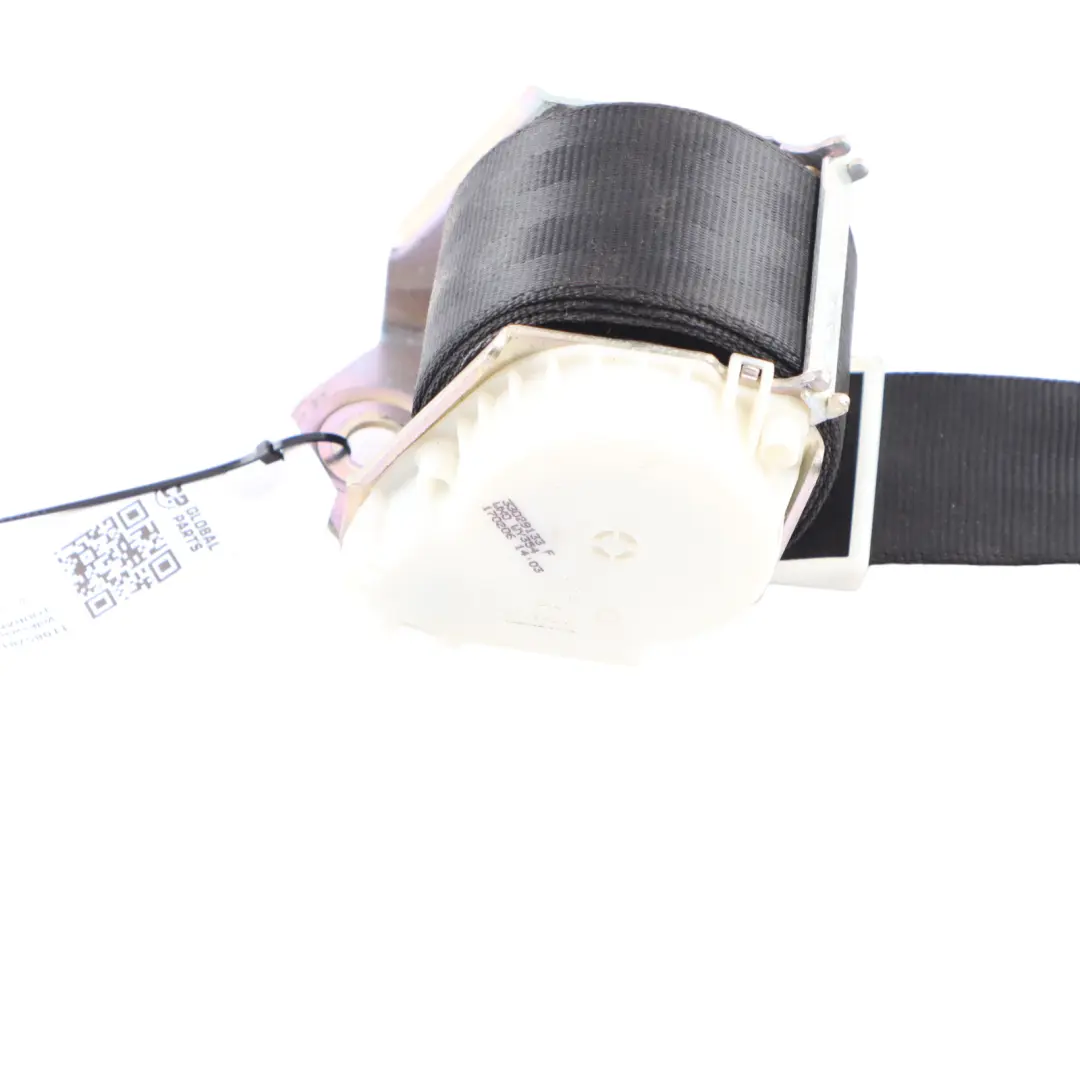 Volkswagen Touran 1T Seat Belt Rear Right O/S Safety Belt Black - SKU 1T0857812C - Part number 1T0857812C