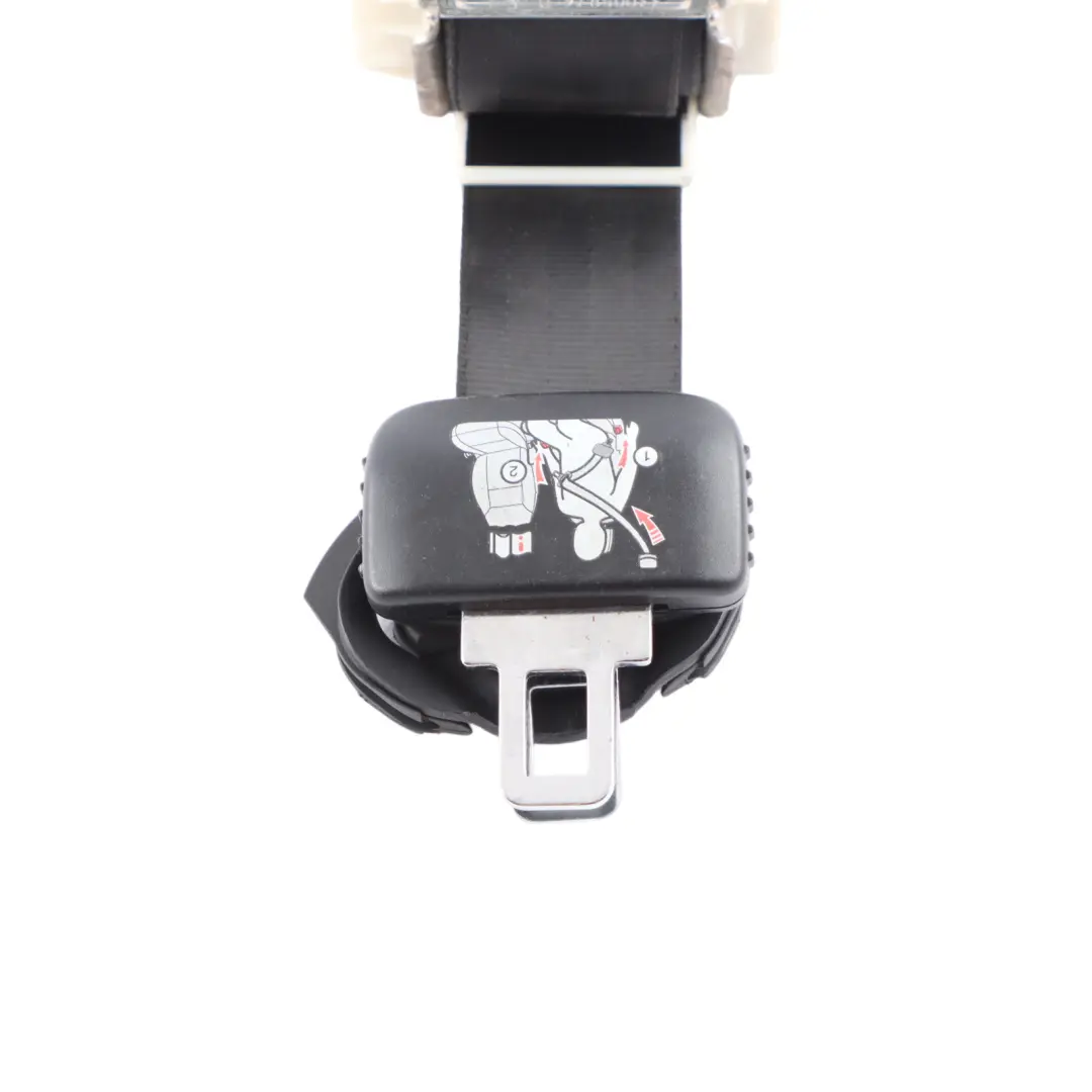 Volkswagen Touran 1T Seat Belt Rear Right O/S Safety Belt Black - SKU 1T0857812C - Part number 1T0857812C
