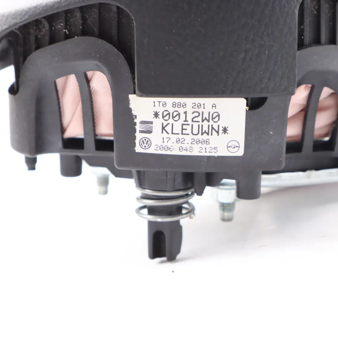 Steering Wheel Air Module Driver Side Black to VW Volkswagen Touran with Part number 1T0880201A VW Volkswagen Touran Steering Wheel Air Module Driver Side Black - SKU 1T0880201A - Part number 1T0880201A