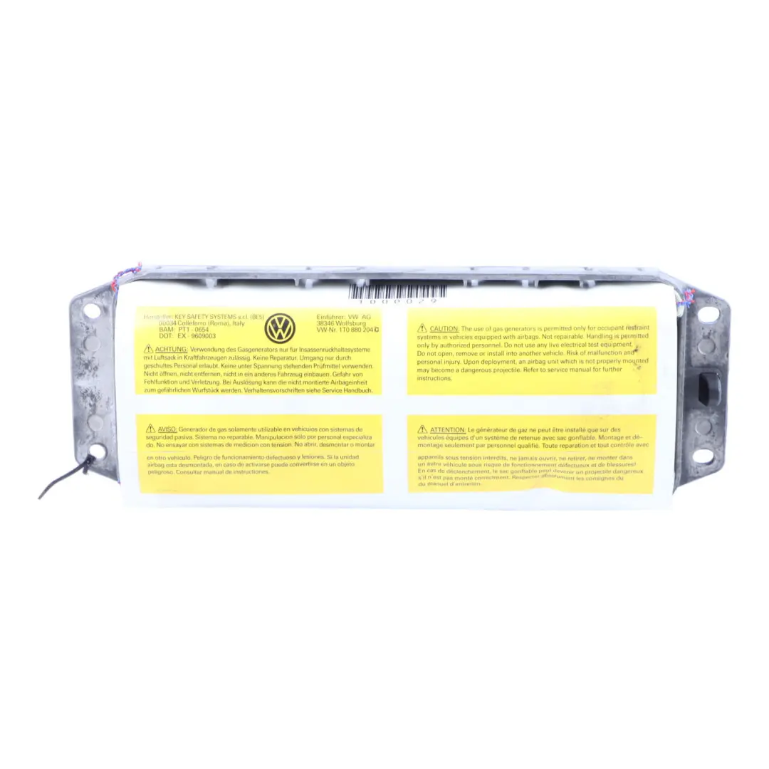 Side Front Dashboard Air Module to Volkswagen Touran 1T Passenger with Part number 1T0880204D Volkswagen Touran 1T Passenger Side Front Dashboard Air Module - SKU 1T0880204D - Part number 1T0880204D