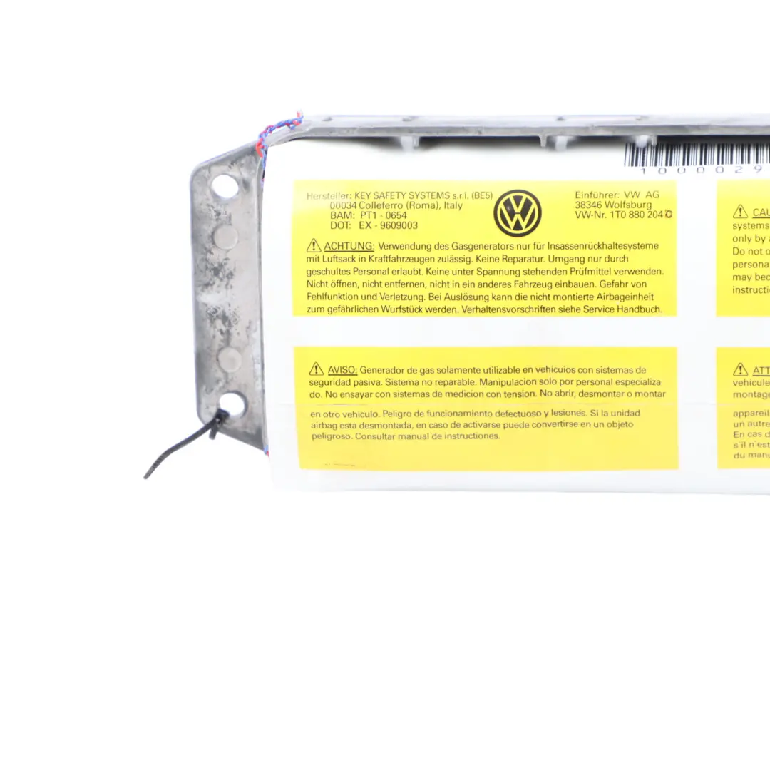 Volkswagen Touran 1T Passenger Side Front Dashboard Air Module - SKU 1T0880204D - Part number 1T0880204D