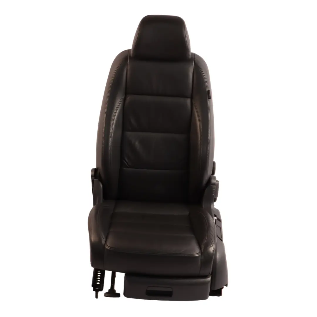 Volkswagen Touran 1T Front Seat Left N/S Heated Interior Imitation Leather Black - SKU 1T0881805JM-1 - Part number 1T0881805JM