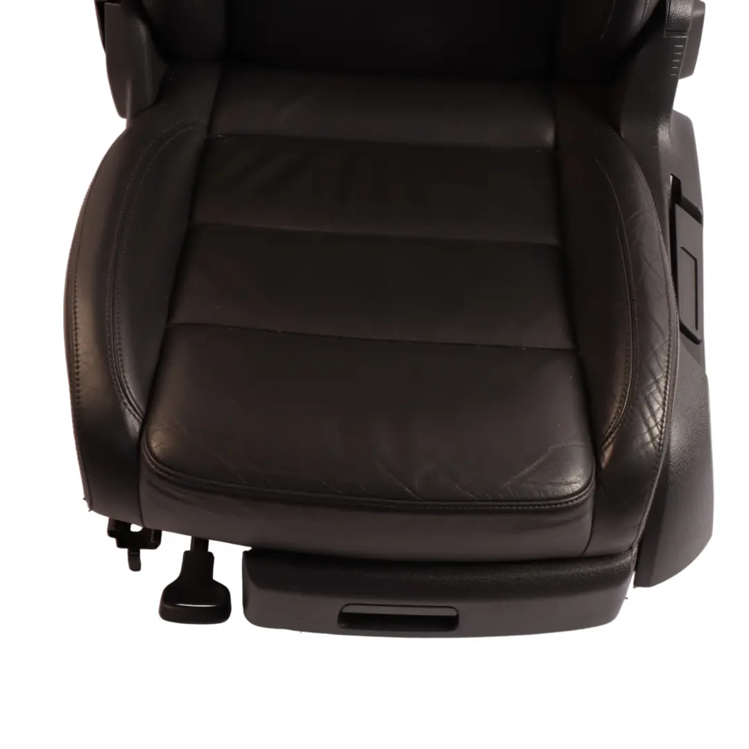 Volkswagen Touran 1T Front Seat Left N/S Heated Interior Imitation Leather Black - SKU 1T0881805JM-1 - Part number 1T0881805JM