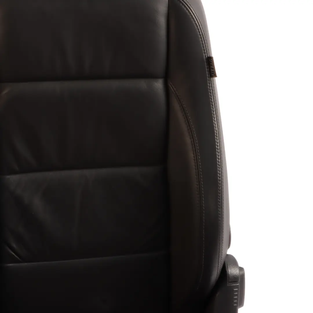 Volkswagen Touran 1T Front Seat Left N/S Heated Interior Imitation Leather Black - SKU 1T0881805JM-1 - Part number 1T0881805JM