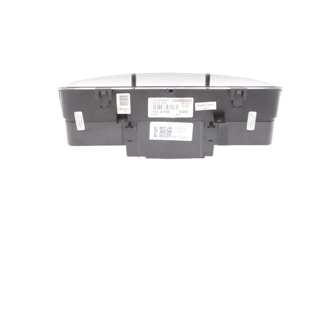 Instrument Cluster Speedo Clocks Manual to Volkswagen VW Touran Diesel with Part number 1T0920972E Volkswagen VW Touran Diesel Instrument Cluster Speedo Clocks Manual - SKU rhd-1T0920972E - Part number 1T0920972E