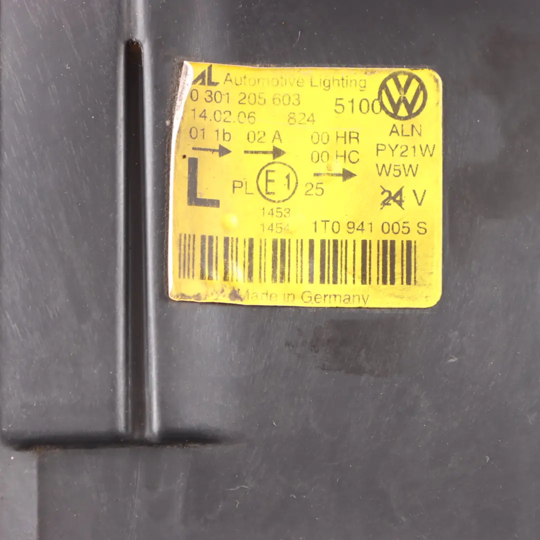 Volkswagen VW Touran Headlight Headlamp Light Lamp Front Left N/S - SKU rhd-1T0941005S - Part number 1T0941005S