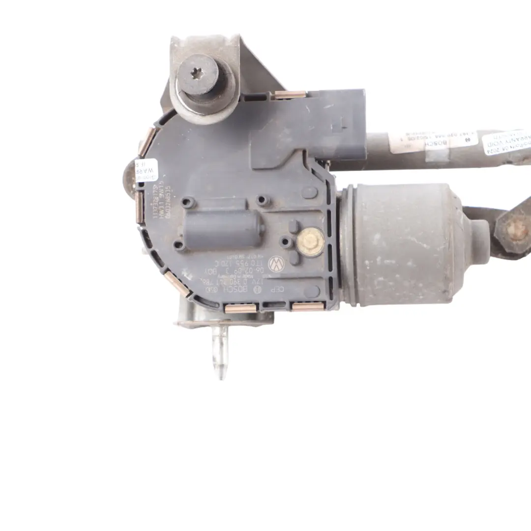 Wiper Linkage Motor Front Windscreen Right O/S to Volkswagen Touran 1T with Part number 1T0955024E Volkswagen Touran 1T Wiper Linkage Motor Front Windscreen Right O/S - SKU 1T0955024E - Part number 1T0955024E